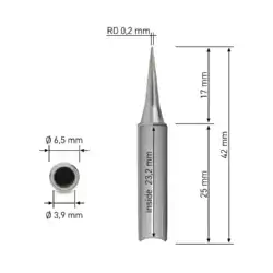 نوک هویه سرصاف کوییک مدل QUICK 960-I - تصویر 2