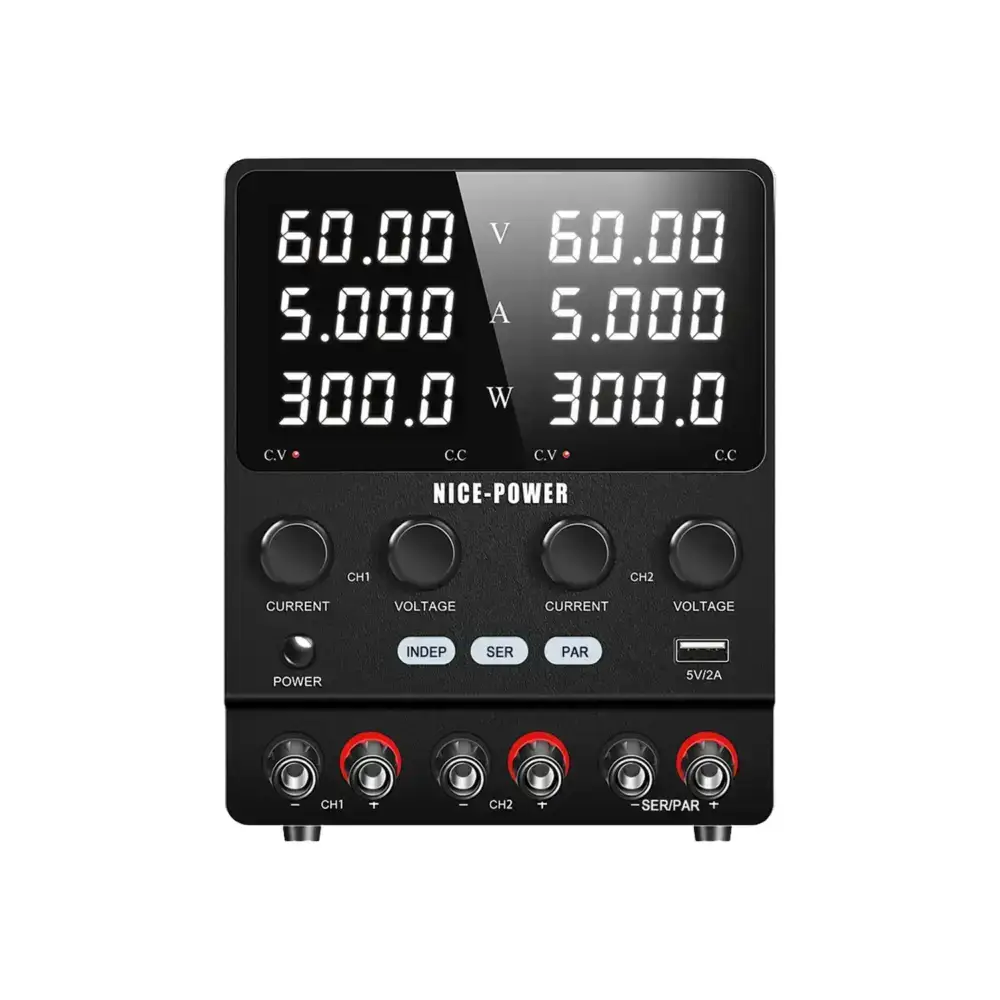 منبع تغذیه دوبل تراکینگ نایس پاور مدل NICE POWER SPS605-2D منبع تغذیه دوبل تراکینگ نایس پاور مدل NICE POWER SPS605-2D