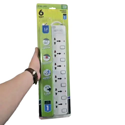 چندراهی برق و محافظ ولتاژ دایو مدل DAIYO DE1260
