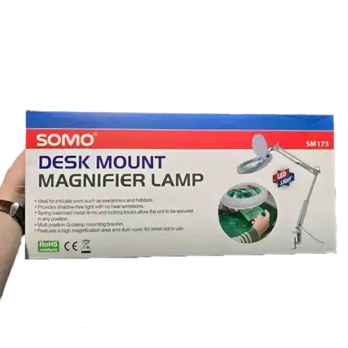 ذره بین گیره دار کنار میزی سومو مدل SOMO SM173