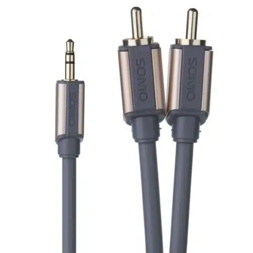 کابل تبدیل جک 3.5 میلی متری به RCA سومو مدل SOMO SR5518 طول 1.8 متر ASRTOOLS