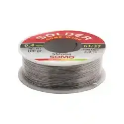 سیم لحیم قطر 0.4 میلی متر 100 گرم سومو مدل SOMO SM604