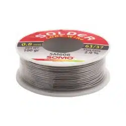 سیم لحیم قطر 0.8 میلی متر 100 گرم سومو مدل SOMO SM608