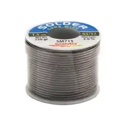 سیم لحیم قطر 1.5 میلی متر 250 گرم سومو مدل SOMO SM715