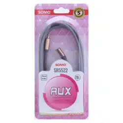 کابل افزایش طول 3.5 میلی متری صدا سومو مدل SOMO SR5522 طول 2 متر ASRTOOLS