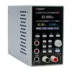 منبع تغذیه دیجیتال اوون مدل OWON SPM6103 به همراه مولتی متر
