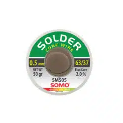 سیم لحیم قطر 0.5 میلی متر 50 گرم سومو مدل SOMO SM505 عصرتولز