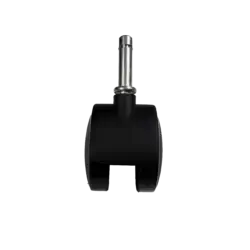 چرخ صندلی ترمزدار اداری پایه میله ای 3 سانتی متر با پایه گردان قطر 5 سانتی متر - تصویر 5