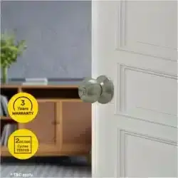 دستگیره در گرد مدل BRUSERTANG KNOB SET A871PB 70mm عصرتولز