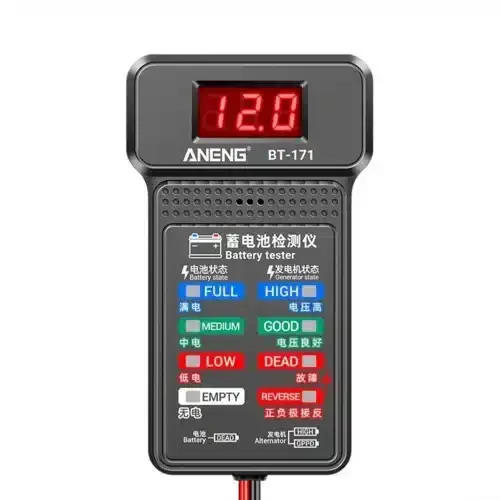 تستر باتری خودرو آننگ مدل ANENG BT171
