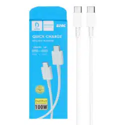 کابل تبدیل USB-C به USB-C دنمن مدل DENMEN D02C طول 1 متر ASRTOOLS