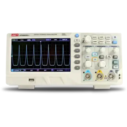 اسیلوسکوپ دیجیتالی یونی تی مدل +UNI-T UTD2102CL عصرتولز