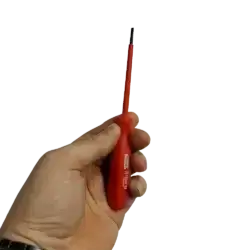 پیچ گوشتی عایق 1000 ولت کرفت گریپ مدل kraftgrip 400i 0.4*2.5*75 عصرتولز