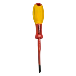پیچ گوشتی چهارسو عایق 1000 ولت کرفت گریپ مدل kraftgrip 420i PH1*80