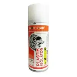 اسپری پوشش دهنده پلاستیک ولف استار مدل WOLFSTAR plastik isolator حجم 200ml عصرتولز