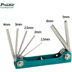 آچار آلن ستاره ای پروسکیت مدل Proskit 8PK-021N مجموعه 7 عددی عصرتولز
