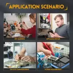 اسیلوسکوپ و تستر قطعات 3 کاره مدل FNIRSI DSO-TC3 - تصویر 12