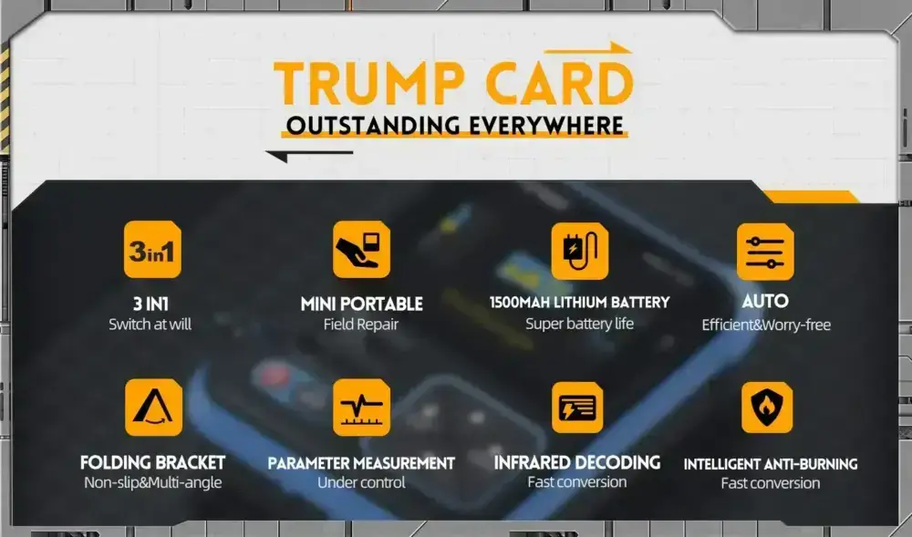 اسیلوسکوپ و تستر قطعات 3 کاره مدل FNIRSI DSO-TC3 عصرتولز