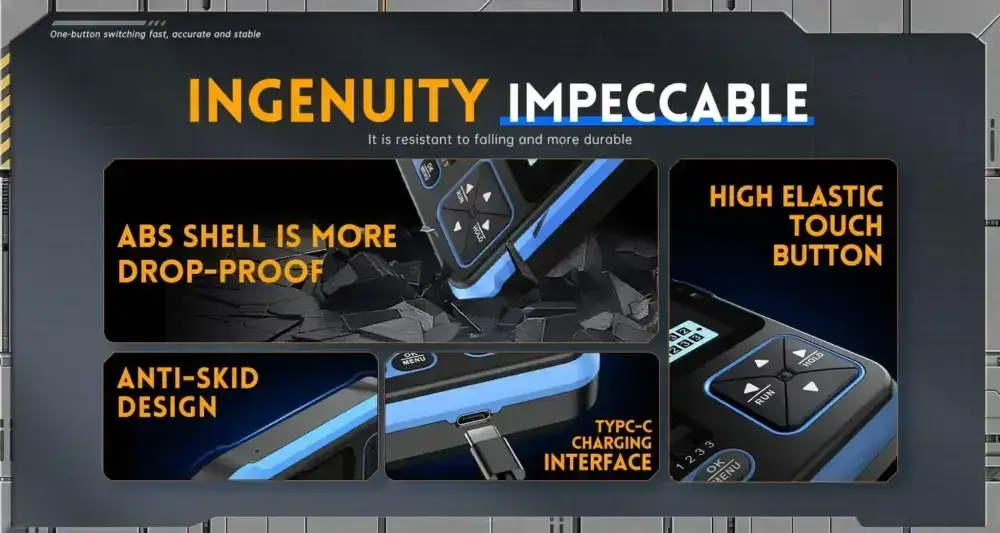 اسیلوسکوپ و تستر قطعات 3 کاره مدل FNIRSI DSO-TC3 عصرتولز