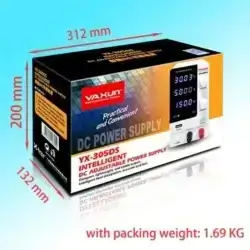 منبع تغذیه سوئیچینگ یاکسون مدل YAXUN YX-305DS عصرتولز