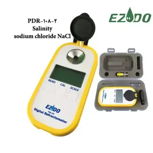 رفرکتومتر شوری دیجیتال پرتابل ازدو مدل EZDO PDR-108-2 عصرتولز