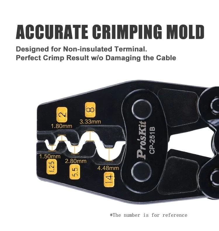 آچار پرس کابلشو پروسکیت مدل Proskit CP-251B