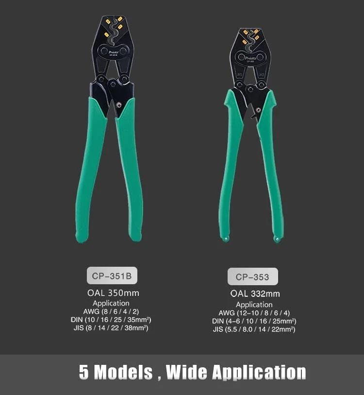 آچار پرس کابلشو پروسکیت مدل Proskit CP-251B