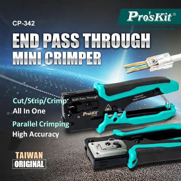 آچار سوکت زن میان گذر پروسکیت مدل Proskit CP-342 1 آچار سوکت زن میان گذر پروسکیت مدل Proskit CP-342 عصرتولز