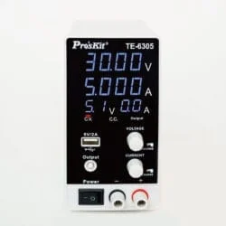منبع تغذیه دیجیتال پروسکیت مدل Proskits TE-6305F عصرتولز