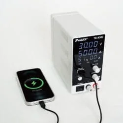 منبع تغذیه دیجیتال پروسکیت مدل Proskits TE-6305F عصرتولز
