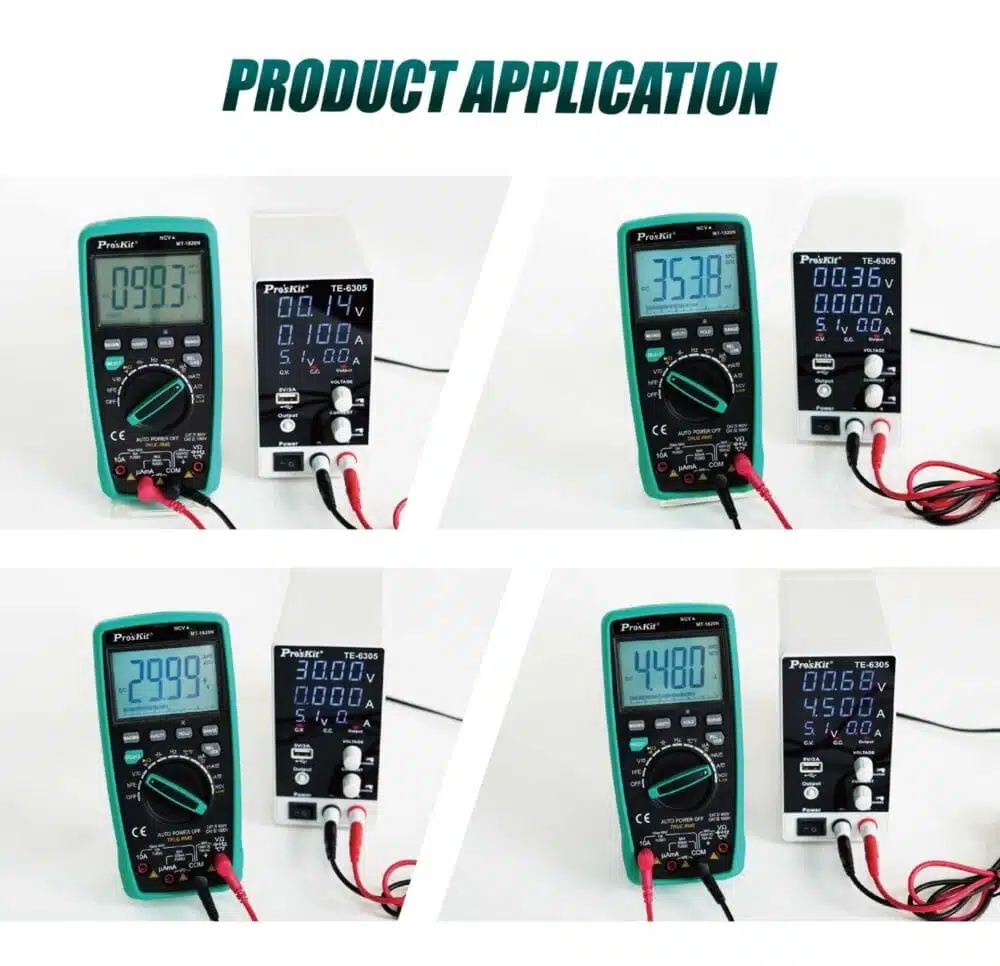 منبع تغذیه دیجیتال پروسکیت مدل Proskits TE-6305F 10 منبع تغذیه دیجیتال پروسکیت مدل Proskits TE-6305F عصرتولز