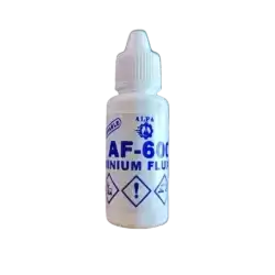 مایع فلاکس لحیم کاری آلومینیوم آلفا مدل alpha AF-600 ALUMINIUM FLUX حجم 30cc عصرتولز