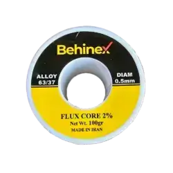 سیم لحیم بهینکس مدل Behinex 0.5mm 100gr عصرتولز