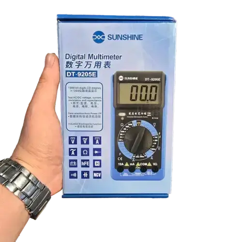 مولتی متر دیجیتال سانشاین مدل SUNSHINE DT-9205E عصرتولز