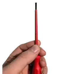 پیچ گوشتی دو سو عایق 1000 ولت کرفت گریپ مدل kraftgrip 400i 0.5*3.0*100 عصرتولز