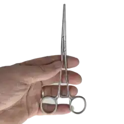 پنس مدل هموستات مستقیم کد Hemostat forceps STRAIGHT 16CM عصرتولز