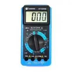 مولتی متر دیجیتال سانشاین مدل SUNSHINE DT-9205E عصرتولز
