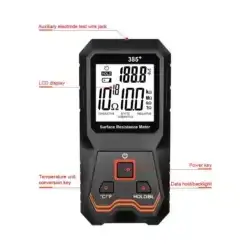 تستر مقاومت سطحی و عایق ویکتور مدل +Victor VC385 عصرتولز