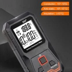 تستر مقاومت سطحی و عایق ویکتور مدل +Victor VC385 عصرتولز