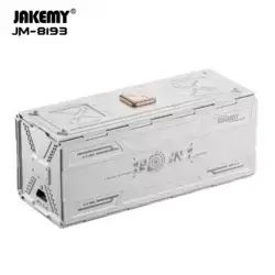 ست پیچ گوشتی شارژی جک می مدل Jakemy JM-8193 مجموعه 180 عددی asrtools