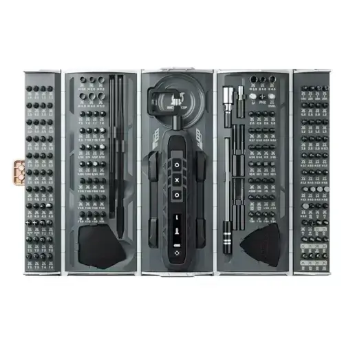 ست پیچ گوشتی شارژی جک می مدل Jakemy JM-8193 مجموعه 180 عددی asrtools