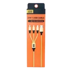 کابل تبدیل سه کاره USB به MicroUSB، Type C, LIGHTNING ویکتور مدل VICTOR 10015عصرتولز