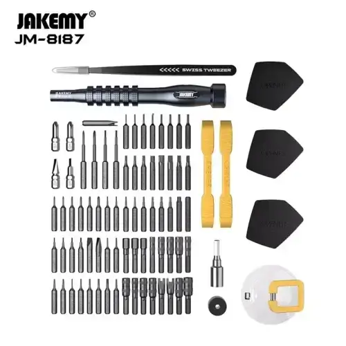 ست پیچ گوشتی جک می مدل Jakemy JM-8187 مجموعه 83 عددی asrtools
