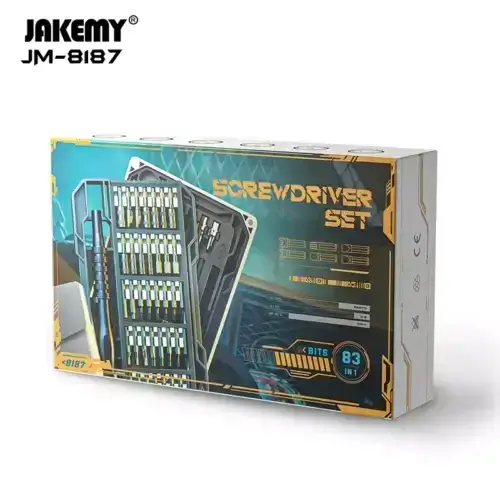 ست پیچ گوشتی جک می مدل Jakemy JM-8187 مجموعه 83 عددی asrtools