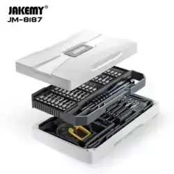 ست پیچ گوشتی جک می مدل Jakemy JM-8187 مجموعه 83 عددی asrtools