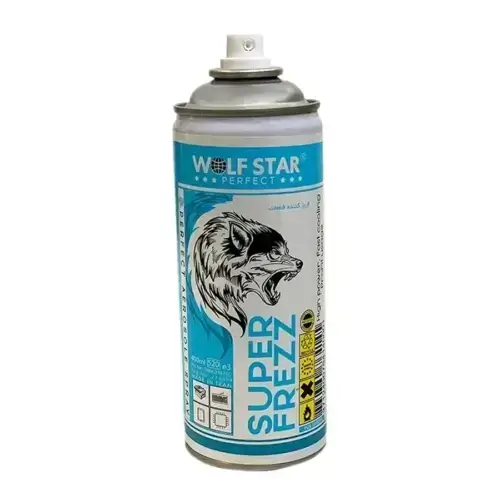 اسپری فریز ولف استار مدل WOLF STAR SUPER FREZZ حجم 400 میلی لیتر عصرتولز