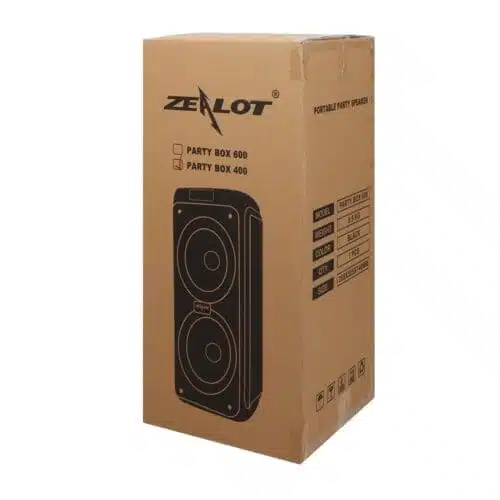 اسپیکر بی سیم قابل حمل زیلوت مدل ZEALOT PARTY BOX SP600 عصرتولز