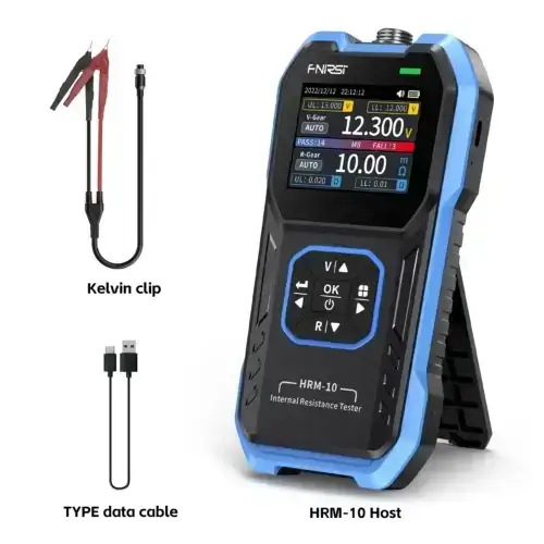 تستر باتری مقاومت سنج FNIRSI HRM-10