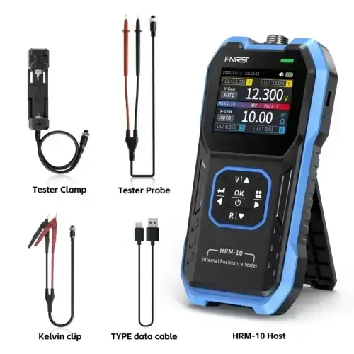 تستر باتری مقاومت سنج FNIRSI HRM-10