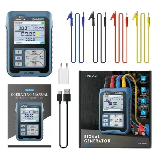 سیگنال ژنراتور (سورس ولتاژ، جریان و PWM) مدل FNIRSI SG-003A عصرتولز